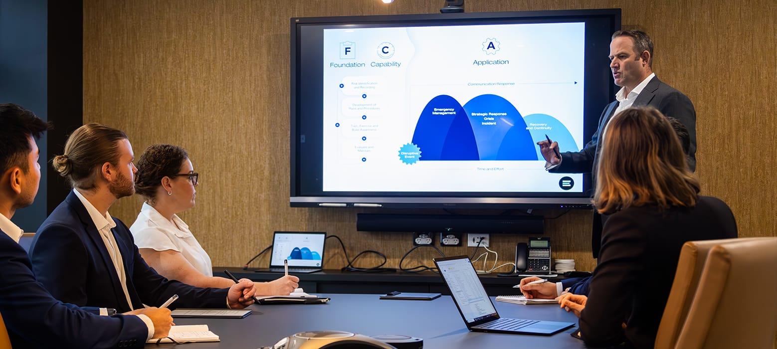 Escalate Consulting specialists coordinating emergency management and business recovery for organisations